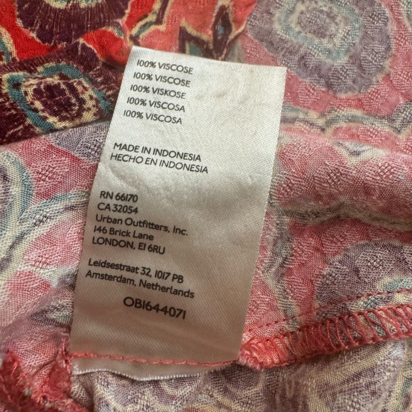 XL Free People Falling For You boho long sleeve blouse in Excellent condition XL - Picture 8 of 9